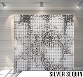 Silver Sequin Backdrops